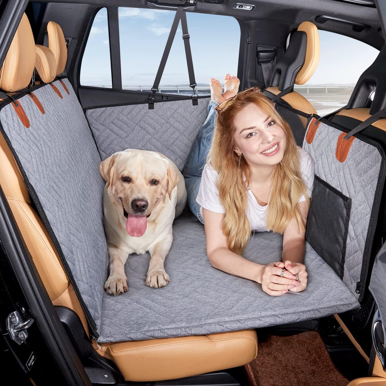Heavy Duty Car Seat Hammock For Dogs